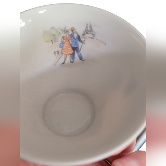 Vtg Mitterteich Bavaria Paris Demitasse Set - Picture 13 of 13